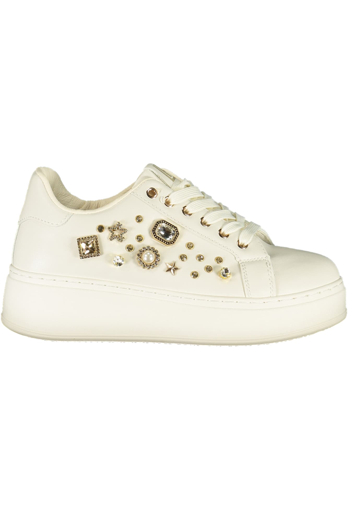 Дамски бели спортни обувки LAURA BIAGIOTTI - LAURA BIAGIOTTI