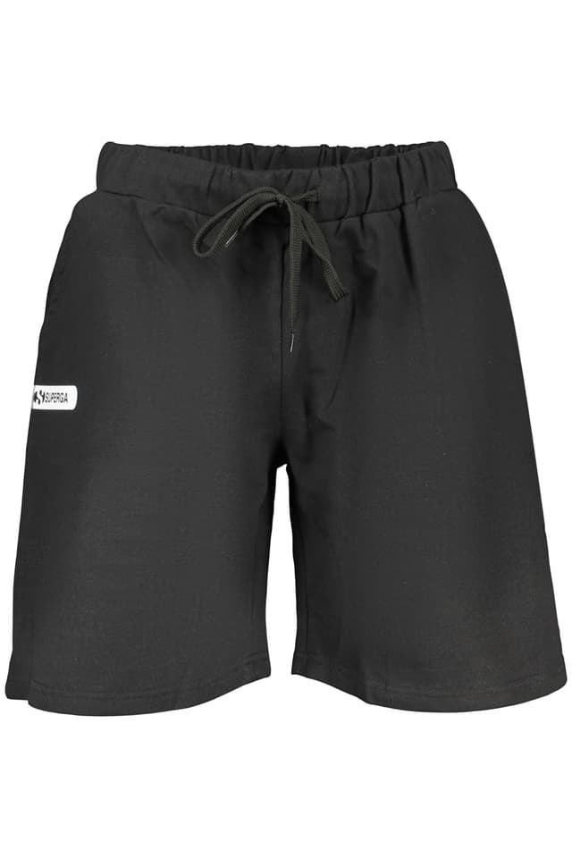 Мъжки къси черни спортни панталони Superga