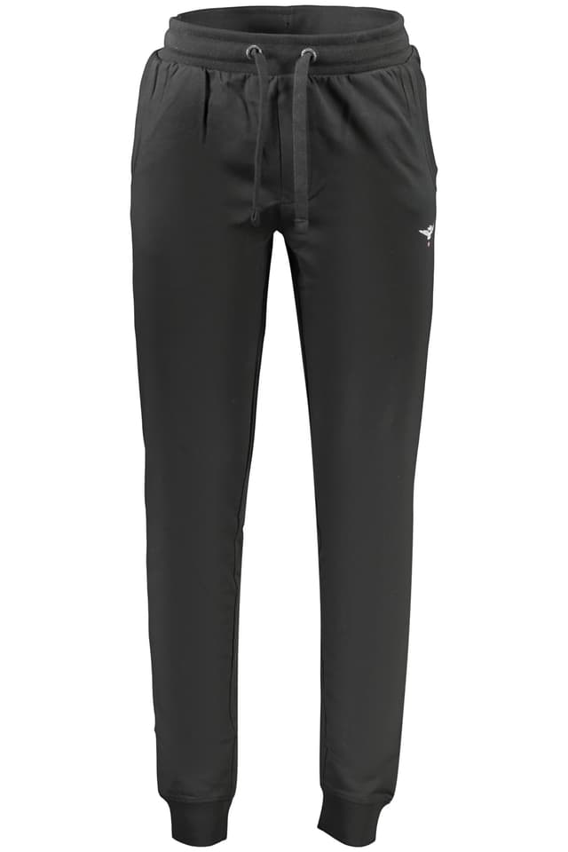 МЪЖКИ ЧЕРНИ ДЪЛГИ ПАНТАЛОНИ ЗА КОСТЮМ ОТ ВОЕННА АКАДЕМИЯ