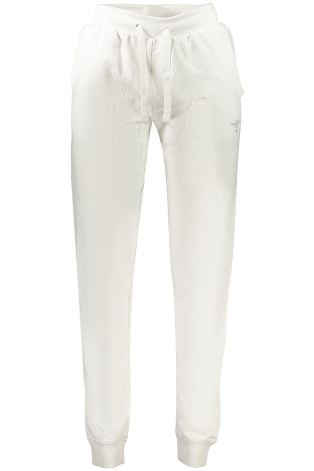 Дълги бели мъжки панталони за костюм от Военна академия