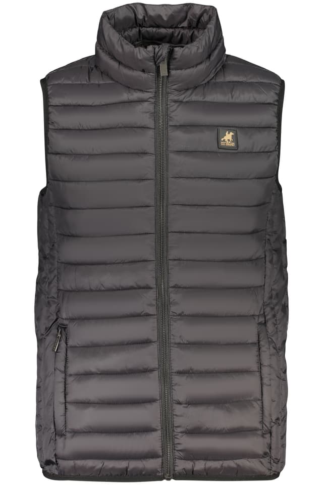 Мъжко черно яке без ръкави US GRAND