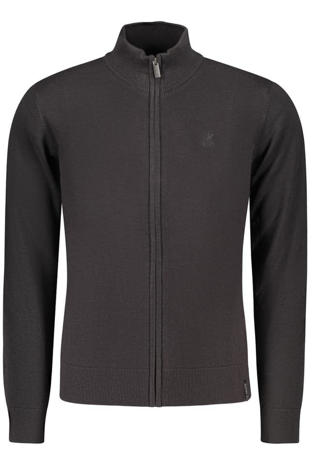 Мъжки кардиган US GRAND, черен