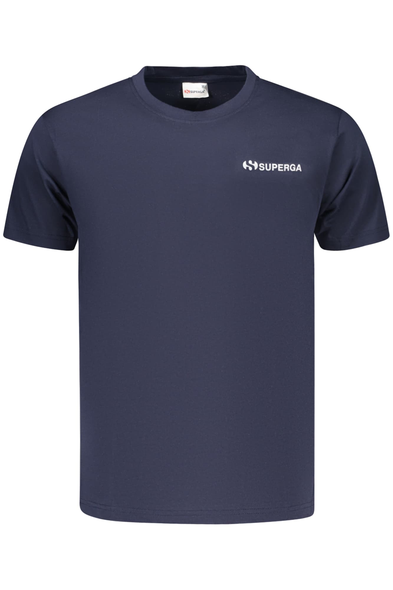 МЪЖКА ТЕНИСКА С КЪС РЪКАВ SUPERGA, СИНЯ - SUPERGA