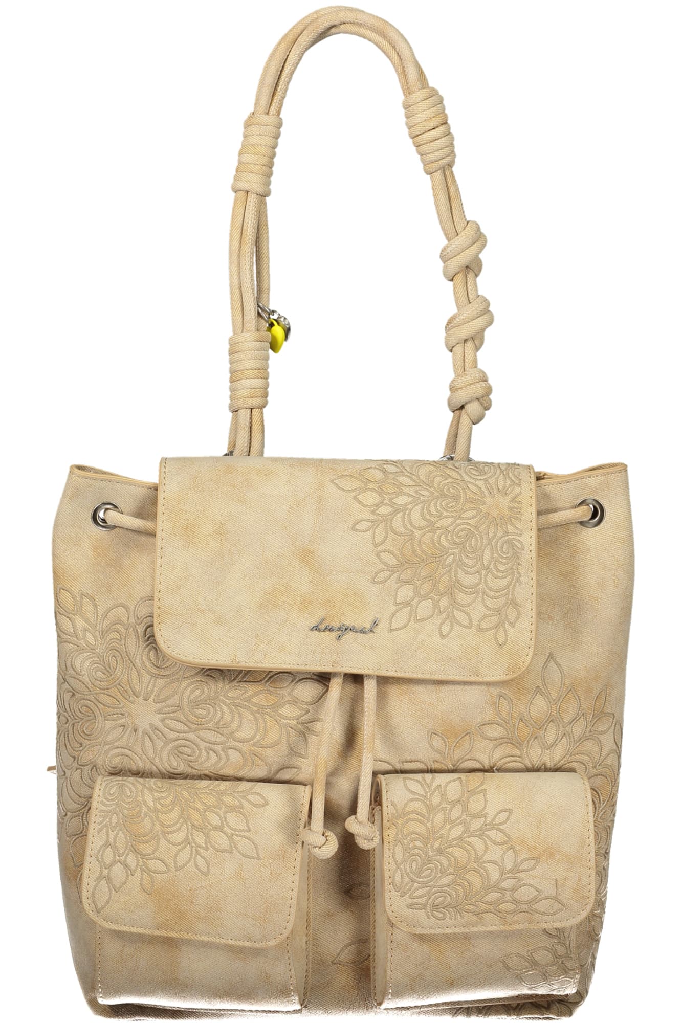 DESIGUAL ДАМСКА БЕЖОВА РАНИЦА - DESIGUAL