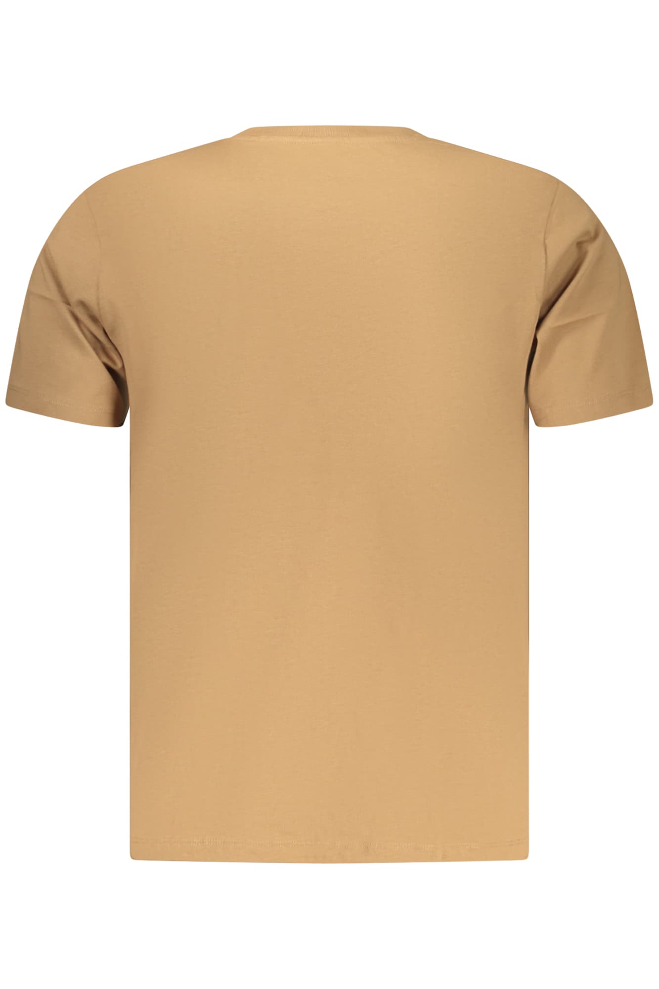 МЪЖКА ТЕНИСКА С КЪС РЪКАВ PEPE JEANS, КАФЯВА - PEPE JEANS