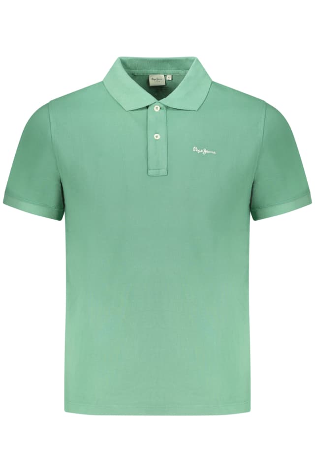 МЪЖКА ПОЛО ТЕНИСКА С КЪС РЪКАВ PEPE JEANS, ЗЕЛЕНА