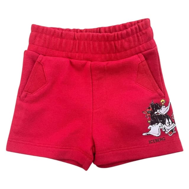 Овърсайз бермуди от ватирана материя