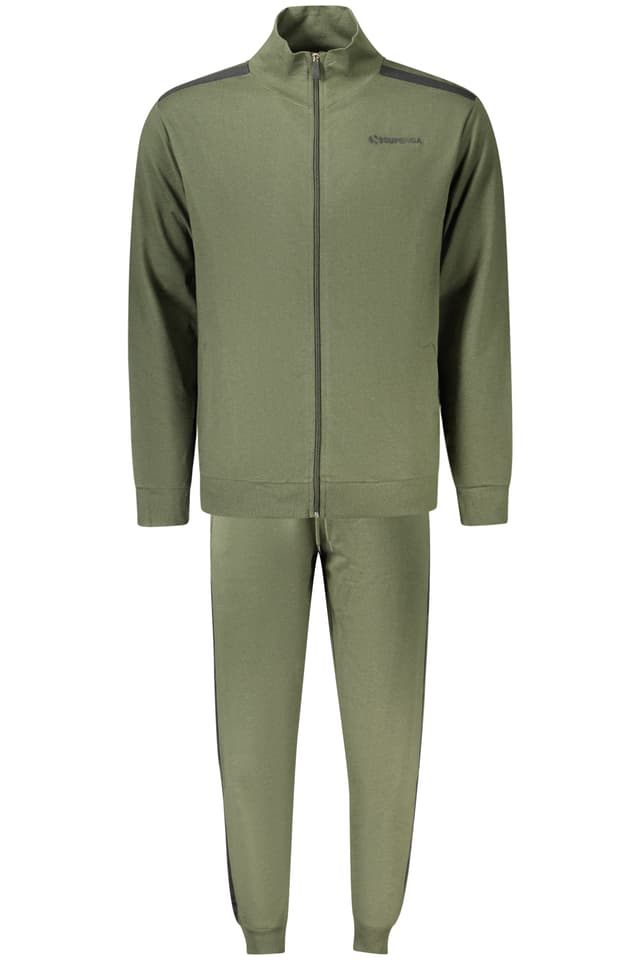 Мъжки зелен анцуг Superga