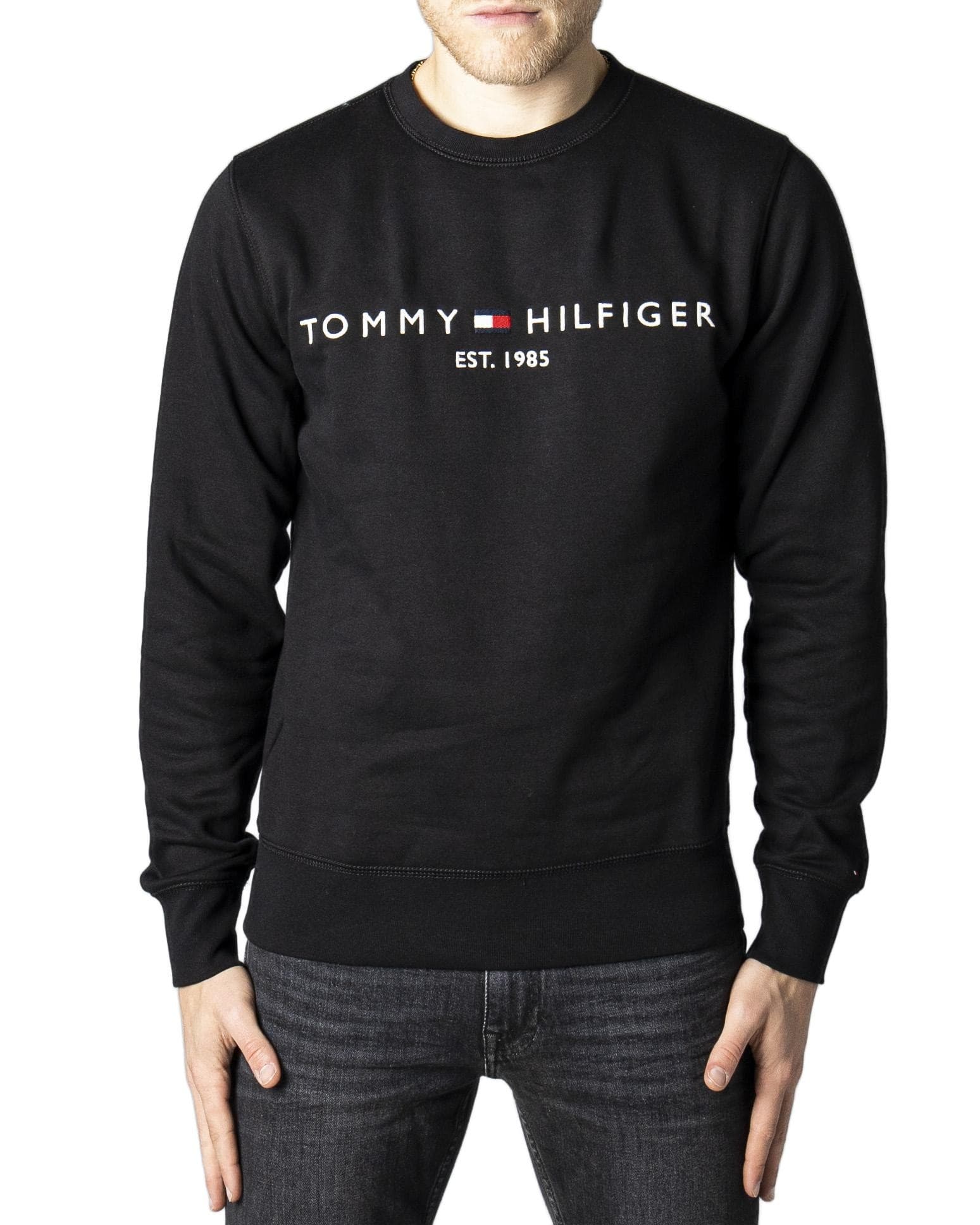 Tommy Hilfiger Jeans Felpa Uomo - Tommy Hilfiger Jeans