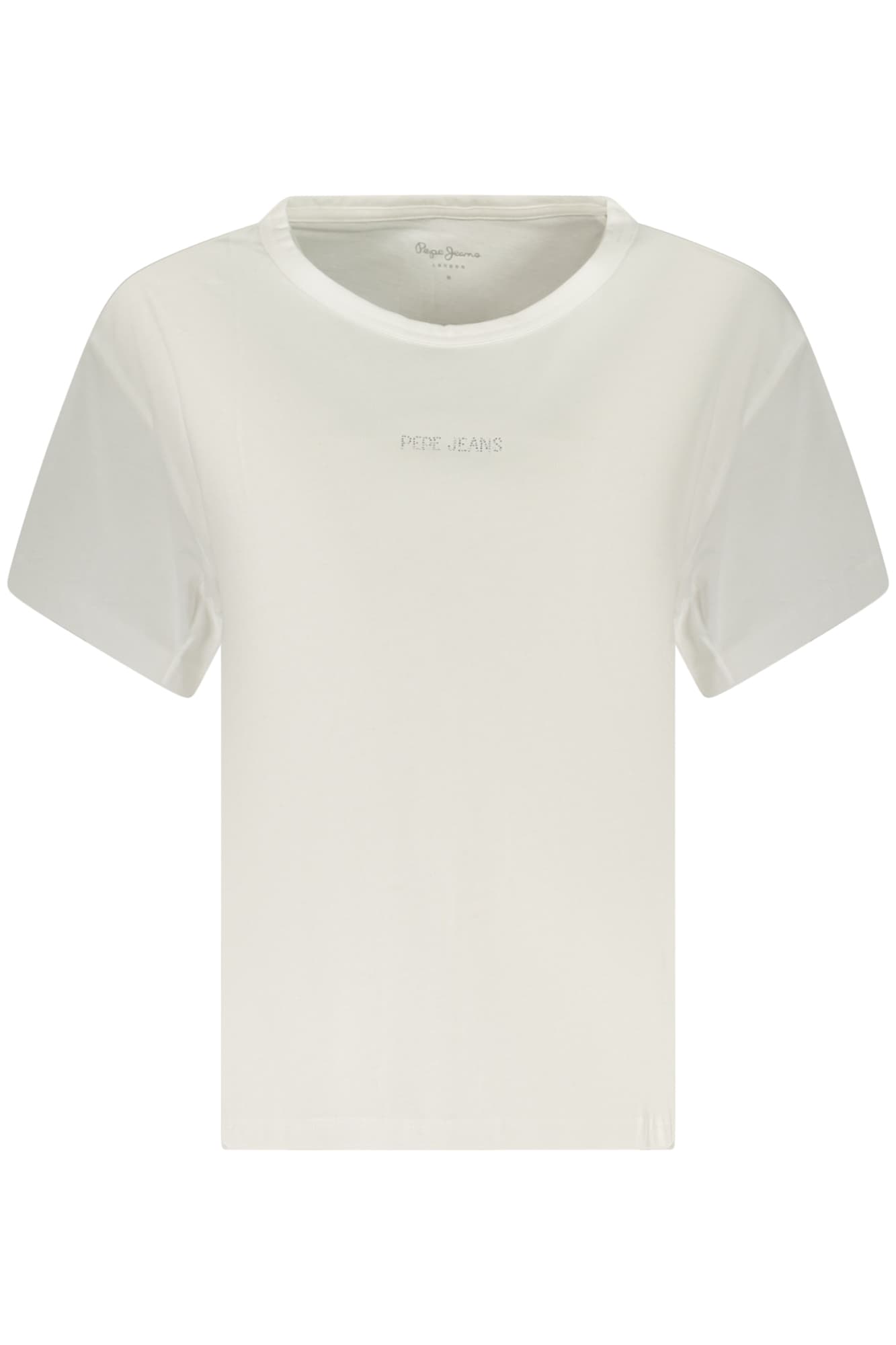 Дамска тениска с къс ръкав PEPE JEANS, бяла - PEPE JEANS