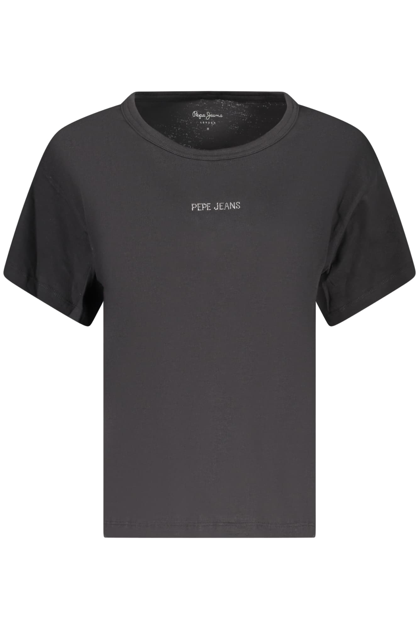 Дамска тениска с къс ръкав PEPE JEANS, черна - PEPE JEANS