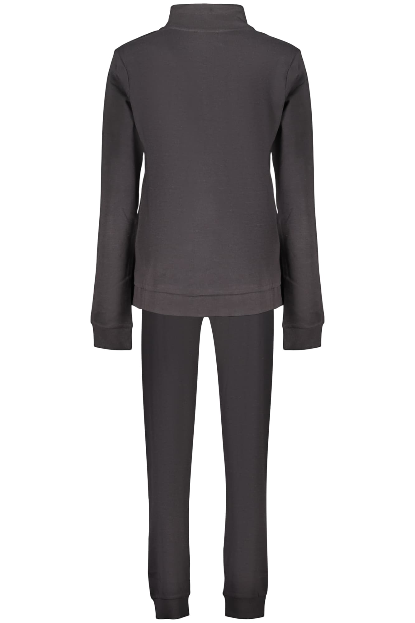 Дамски черен суитшърт с цип FREDDY - FREDDY