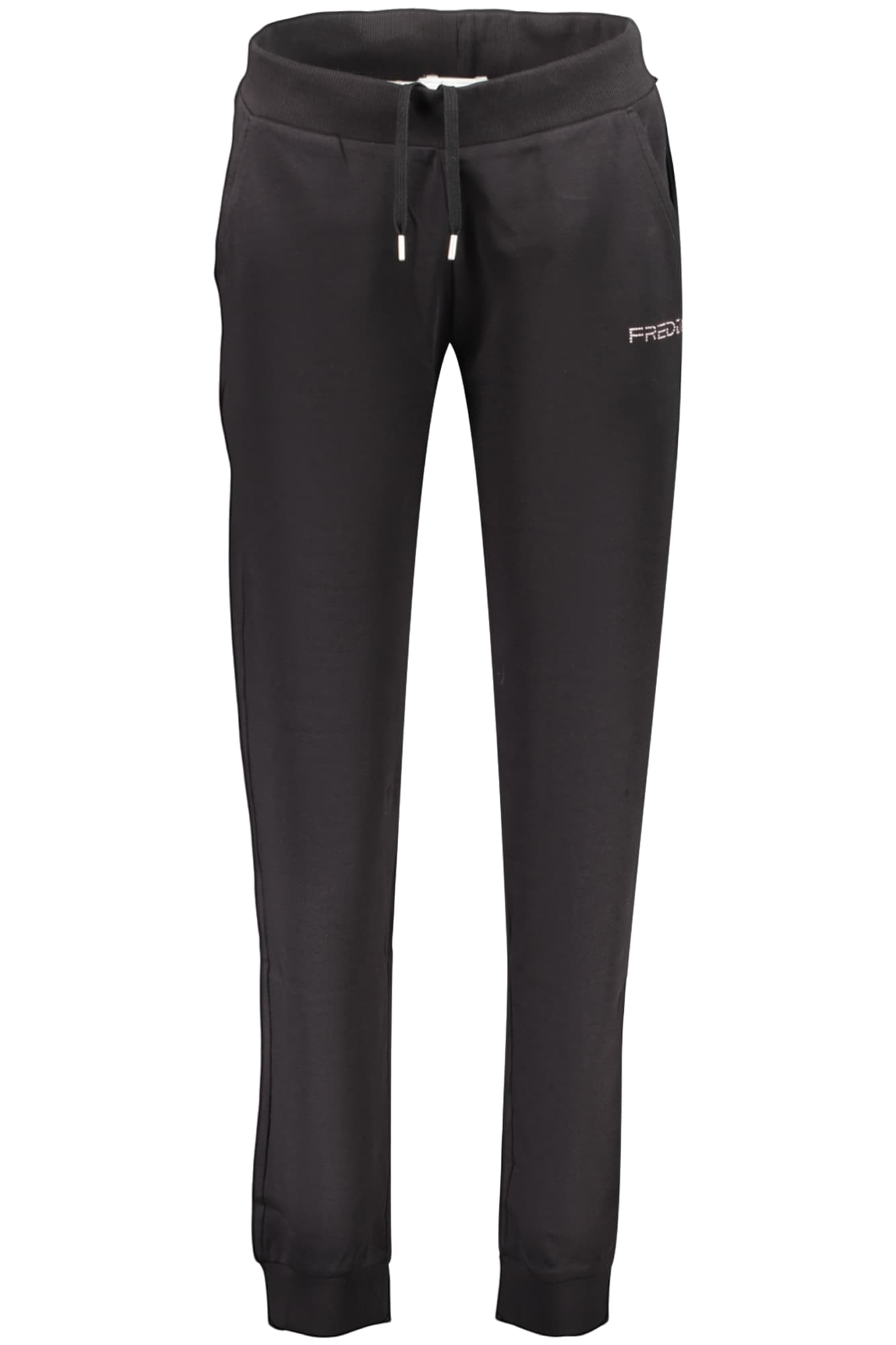 Дамски черен суитшърт с цип FREDDY - FREDDY