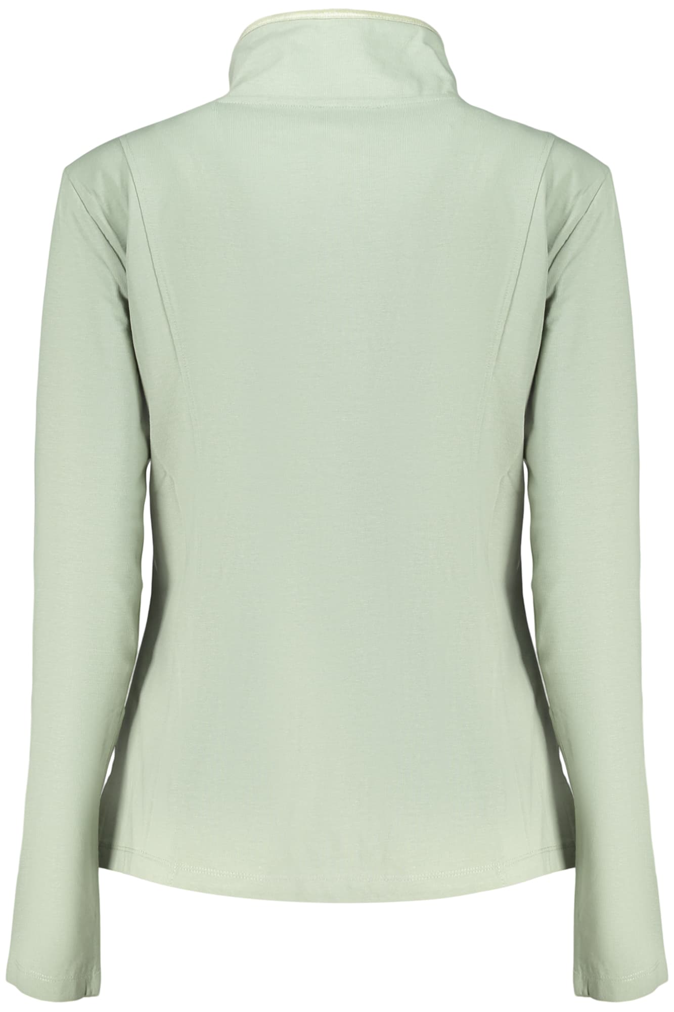 Дамски зелен суитшърт с цип FREDDY - FREDDY