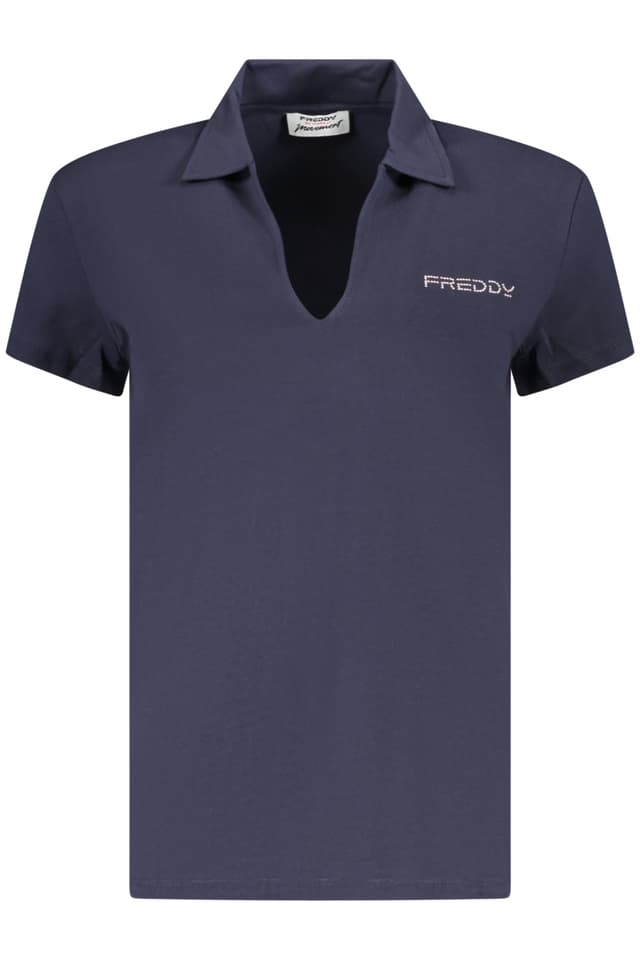 ДАМСКА ТЕНИСКА С КЪС РЪКАВ FREDDY, СИНЯ