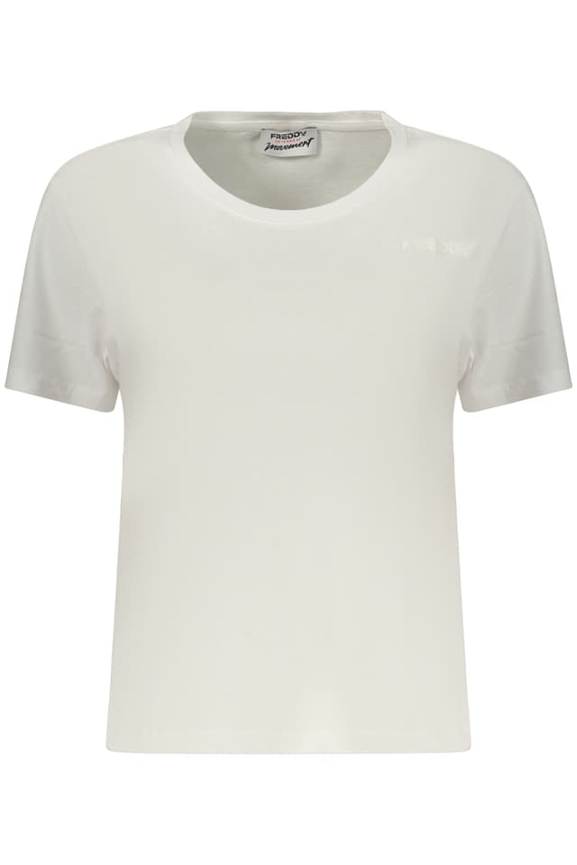 Дамска тениска с къс ръкав FREDDY, бяла