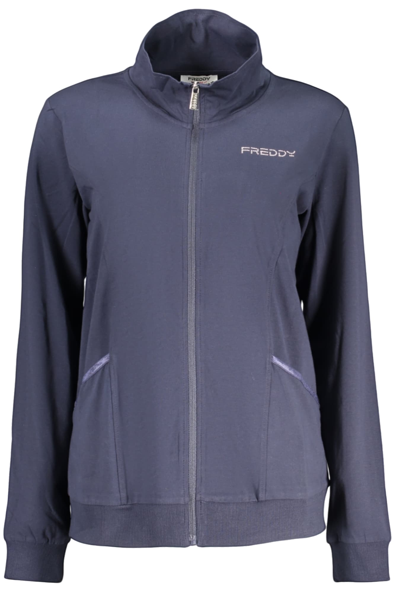 ДАМСКИ СУИТШЪР С ЦИП FREDDY СИНЯ - FREDDY