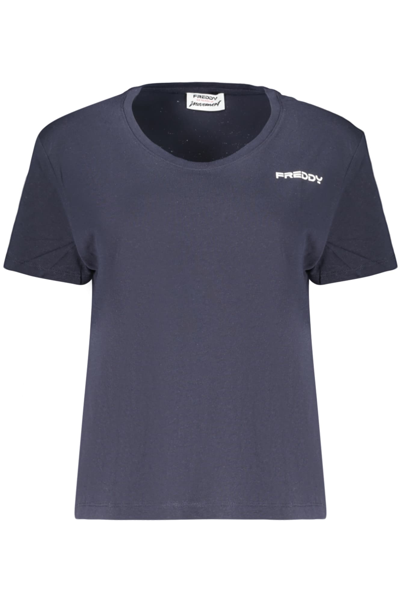 ДАМСКА ТЕНИСКА С КЪС РЪКАВ FREDDY, СИНЯ - FREDDY