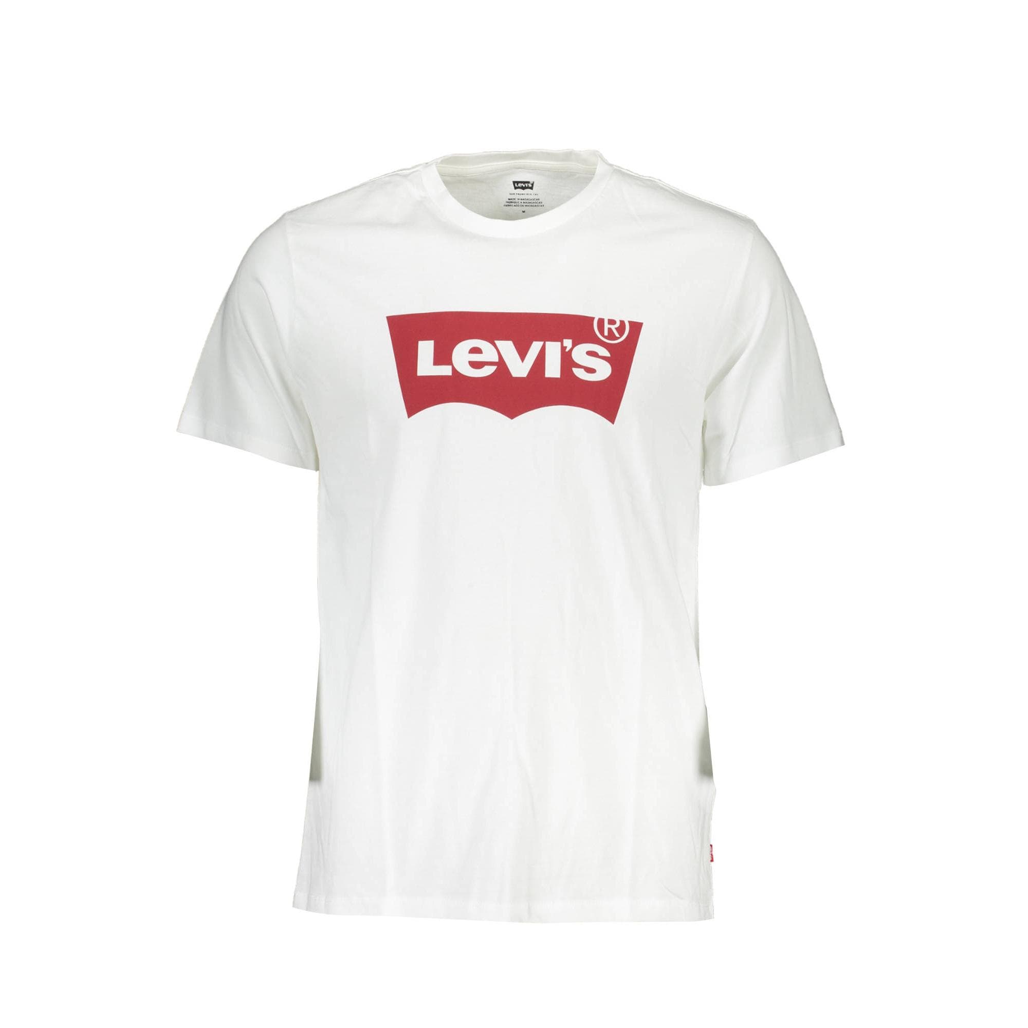 Мъжка тениска с къс ръкав levi's white
