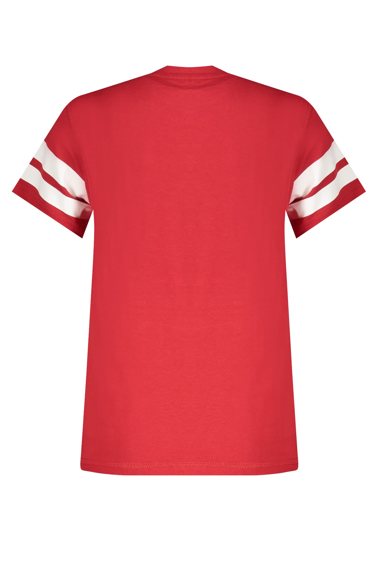 ДЕТСКА ТЕНИСКА С КЪС РЪКАВ NORTH SAILS ЧЕРВЕНА - NORTH SAILS