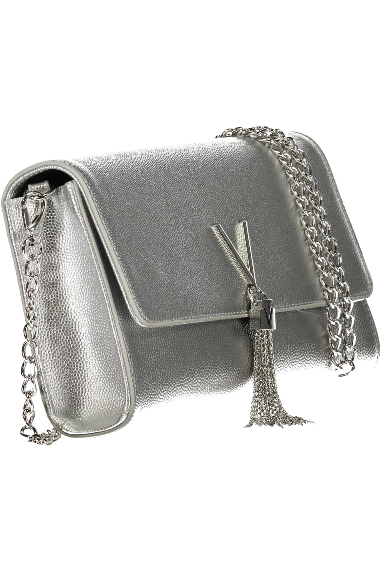 ДАМСКА СРЕБЪРНА ЧАНТА VALENTINO BAGS - VALENTINO BAGS