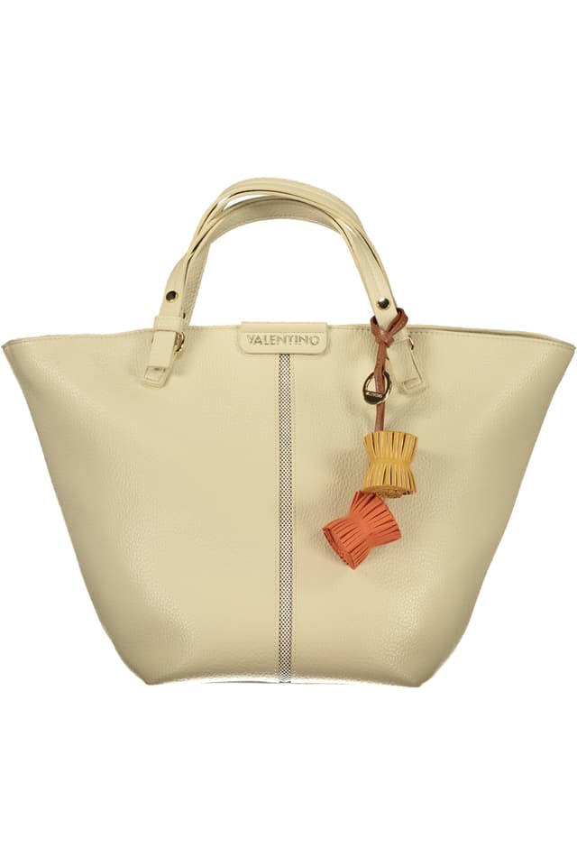 ДАМСКА БЕЖОВА ЧАНТА VALENTINO BAGS