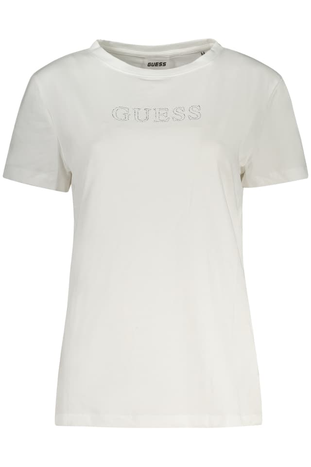 GUESS JEANS ДАМСКА ТЕНИСКА С КЪС РЪКАВ БЯЛА