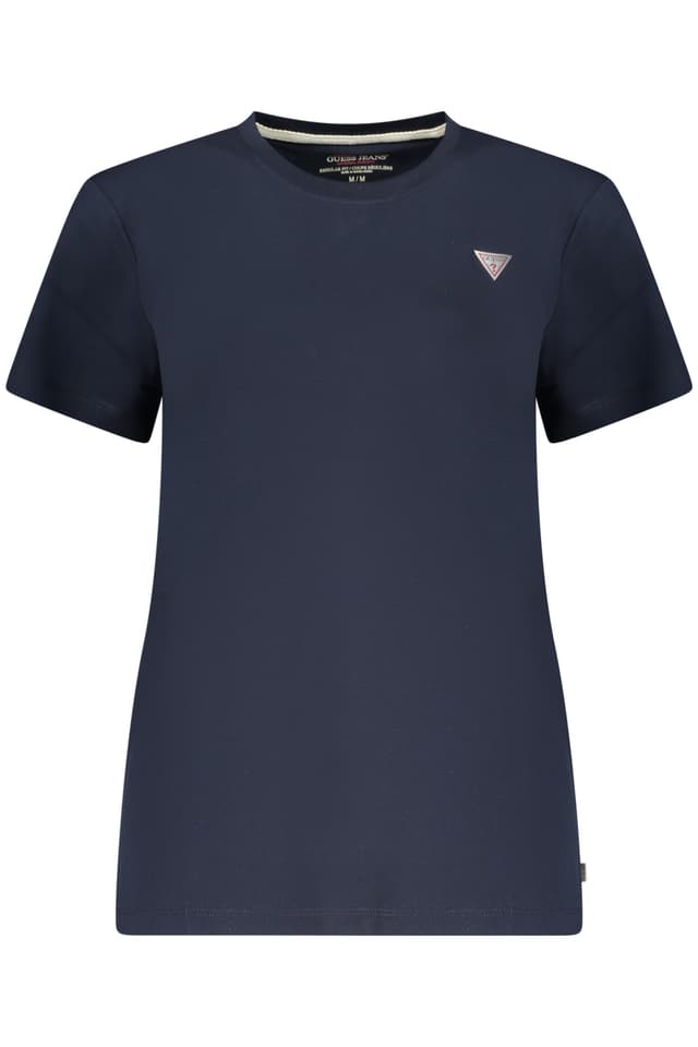 ДАМСКА ТЕНИСКА С КЪС РЪКАВ GUESS JEANS, СИНЯ