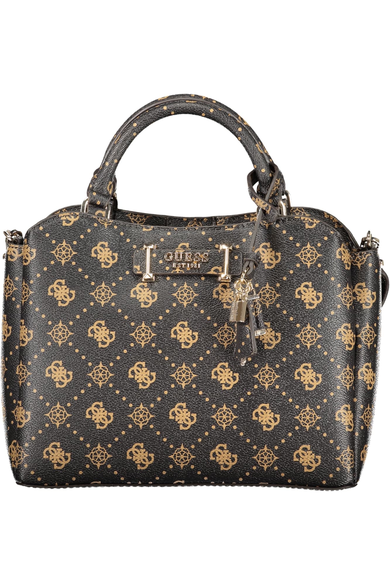 ДАМСКА КАФЯВА ЧАНТА GUESS JEANS - GUESS JEANS