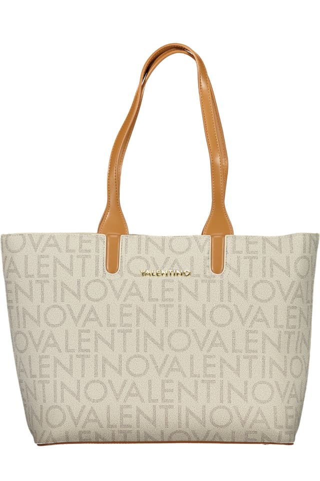 ДАМСКА БЕЖОВА ЧАНТА VALENTINO BAGS