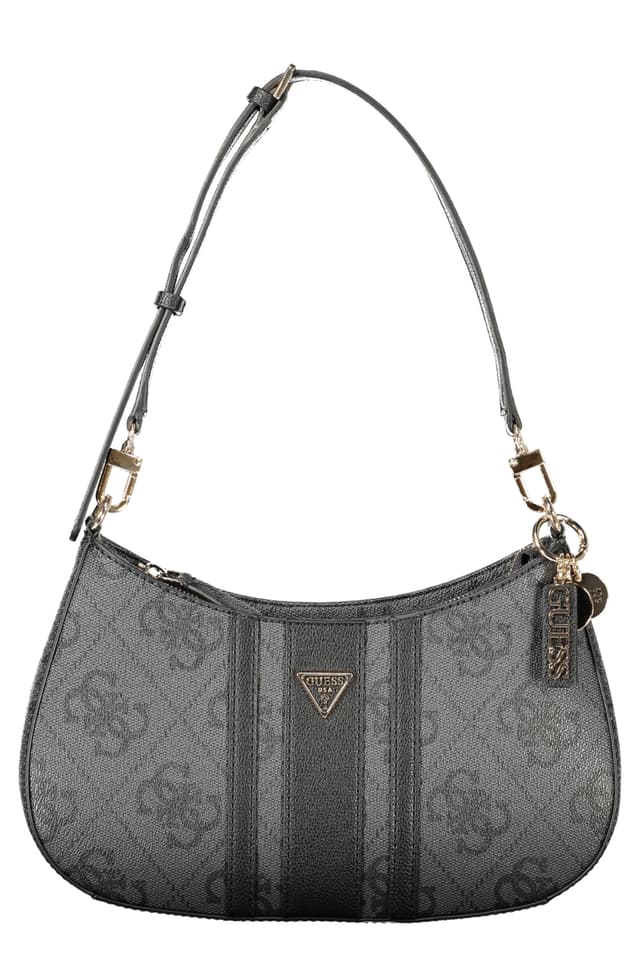 Чанта GUESS JEANS за жени, черна