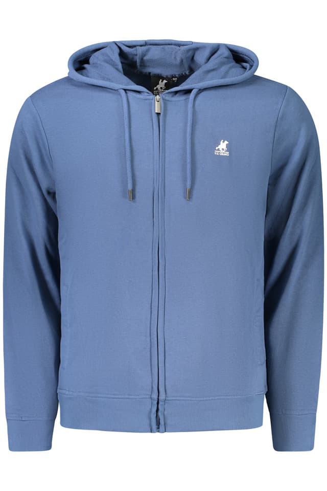 Мъжки син суитшърт с цип US GRAND