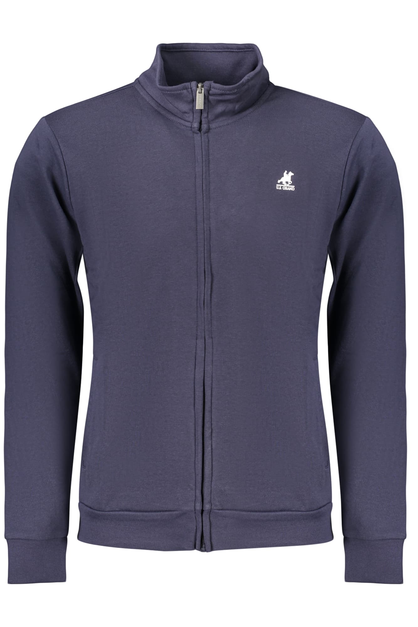 Мъжки син суитшърт с цип US GRAND - U.S. GRAND