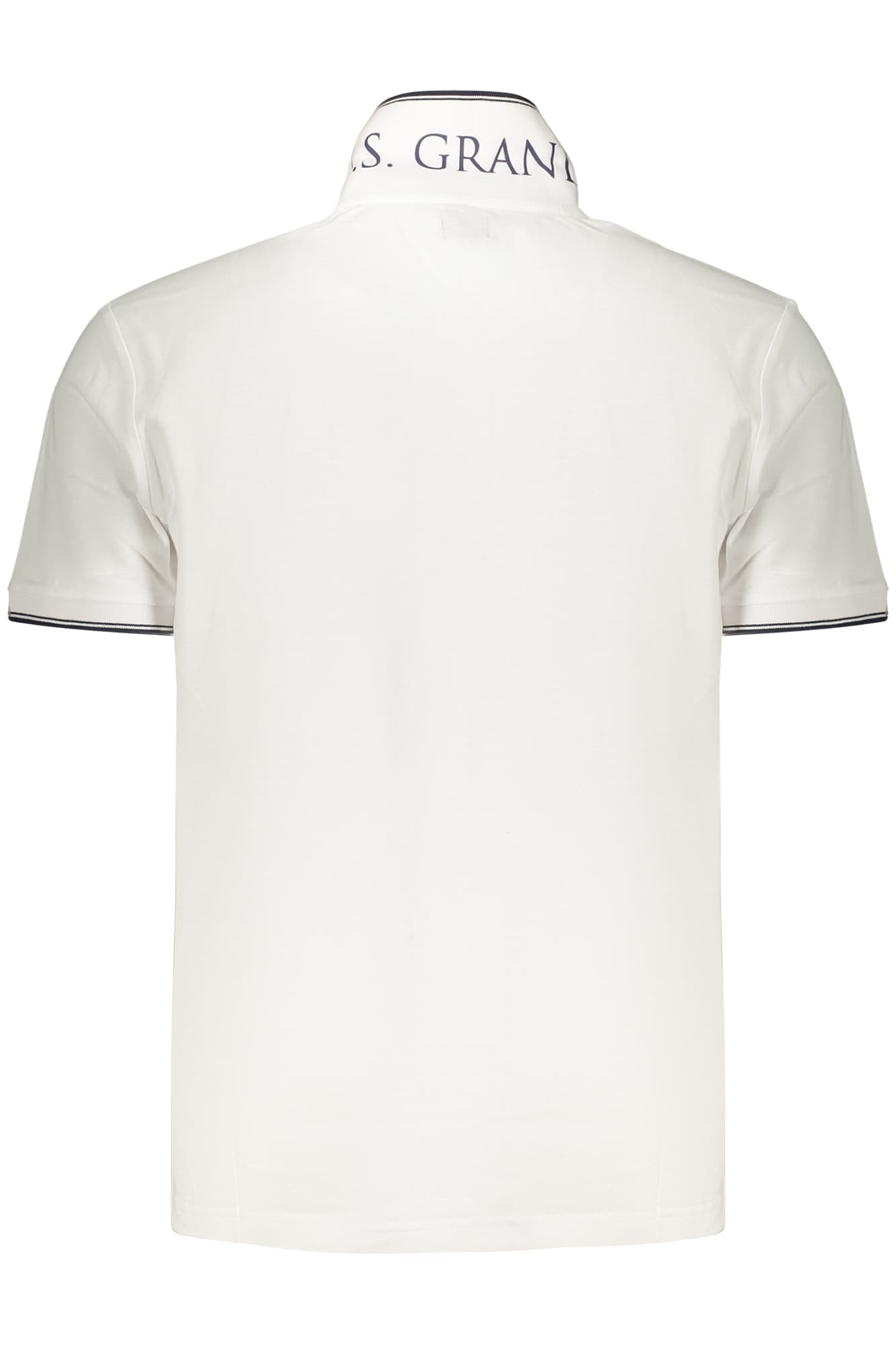 Мъжка тениска US GRAND POLO с къс ръкав, бяла - U.S. GRAND