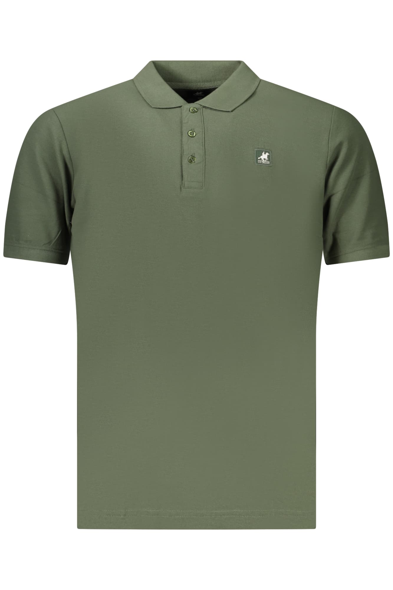 Мъжка тениска US GRAND POLO с къс ръкав, зелена - U.S. GRAND