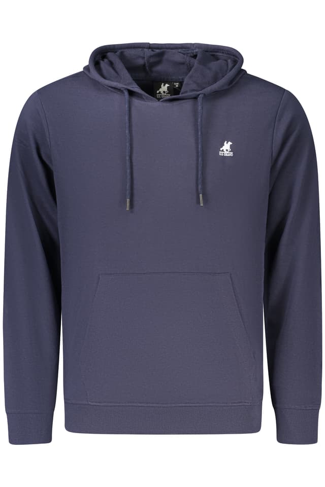 Мъжки син суитшърт с цип US GRAND