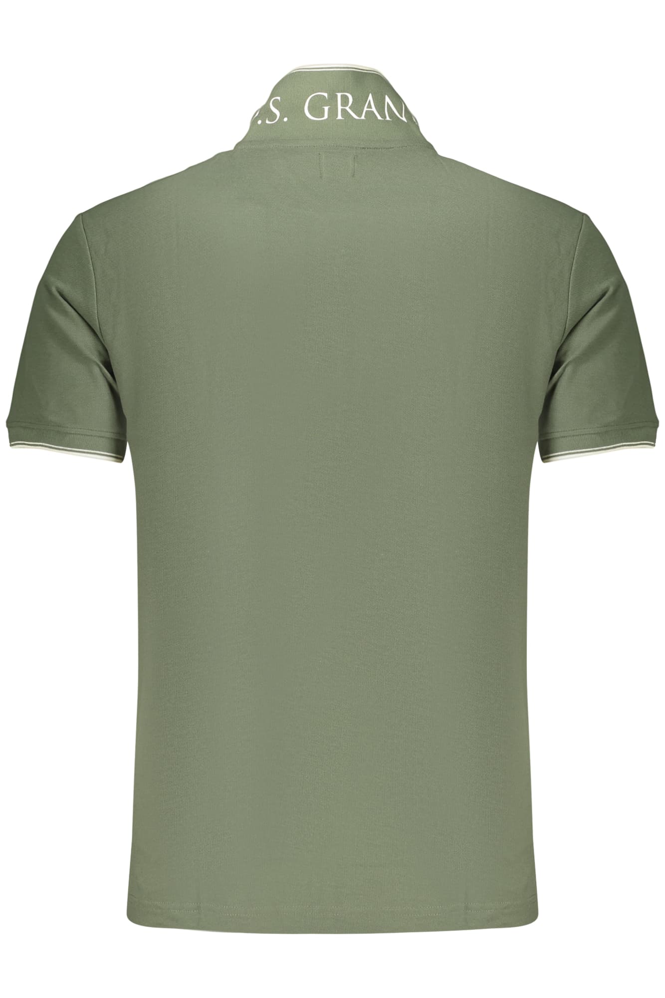 Мъжка тениска US GRAND POLO с къс ръкав, зелена - U.S. GRAND