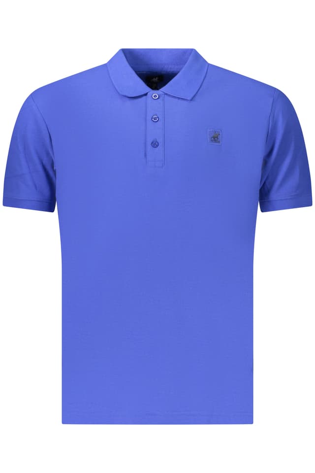 Мъжка тениска с къс ръкав US GRAND POLO, синя