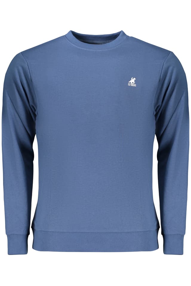 Мъжки син суитшърт с цип US GRAND