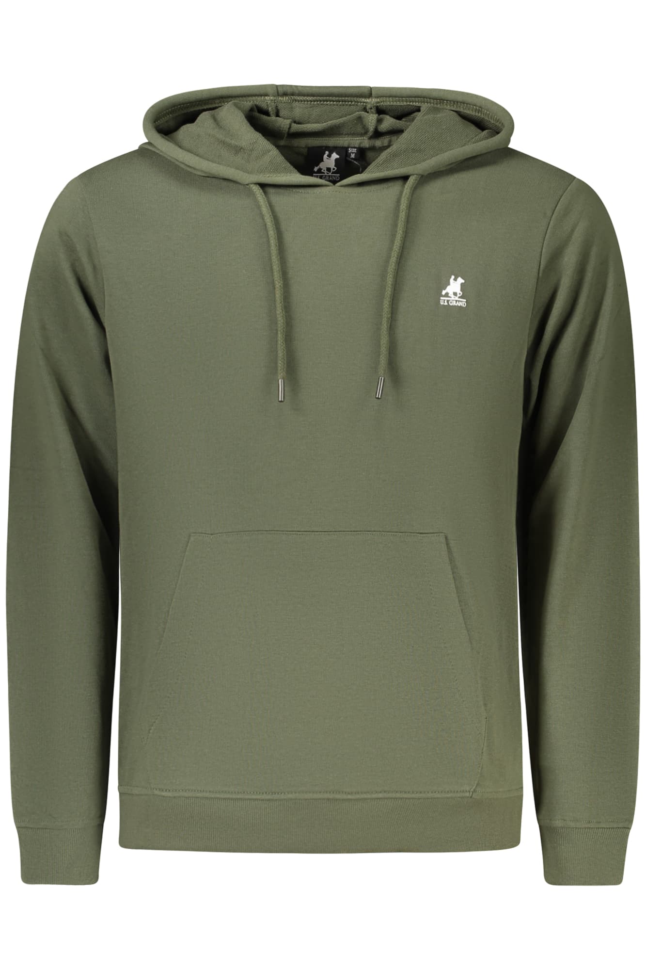 Мъжки суитшърт с цип US GRAND, зелен - U.S. GRAND