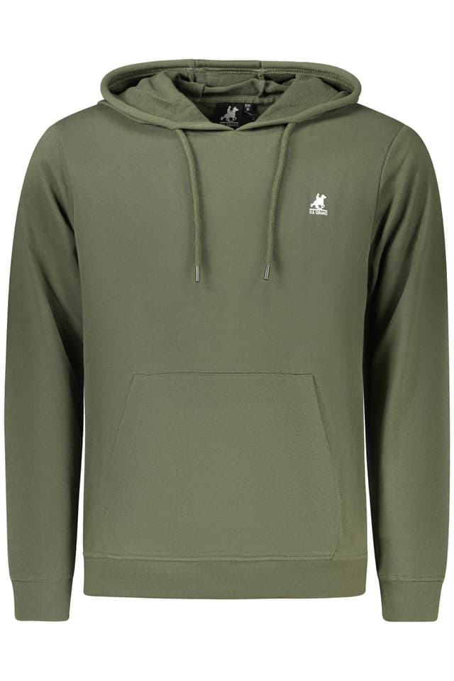 Мъжки суитшърт с цип US GRAND, зелен