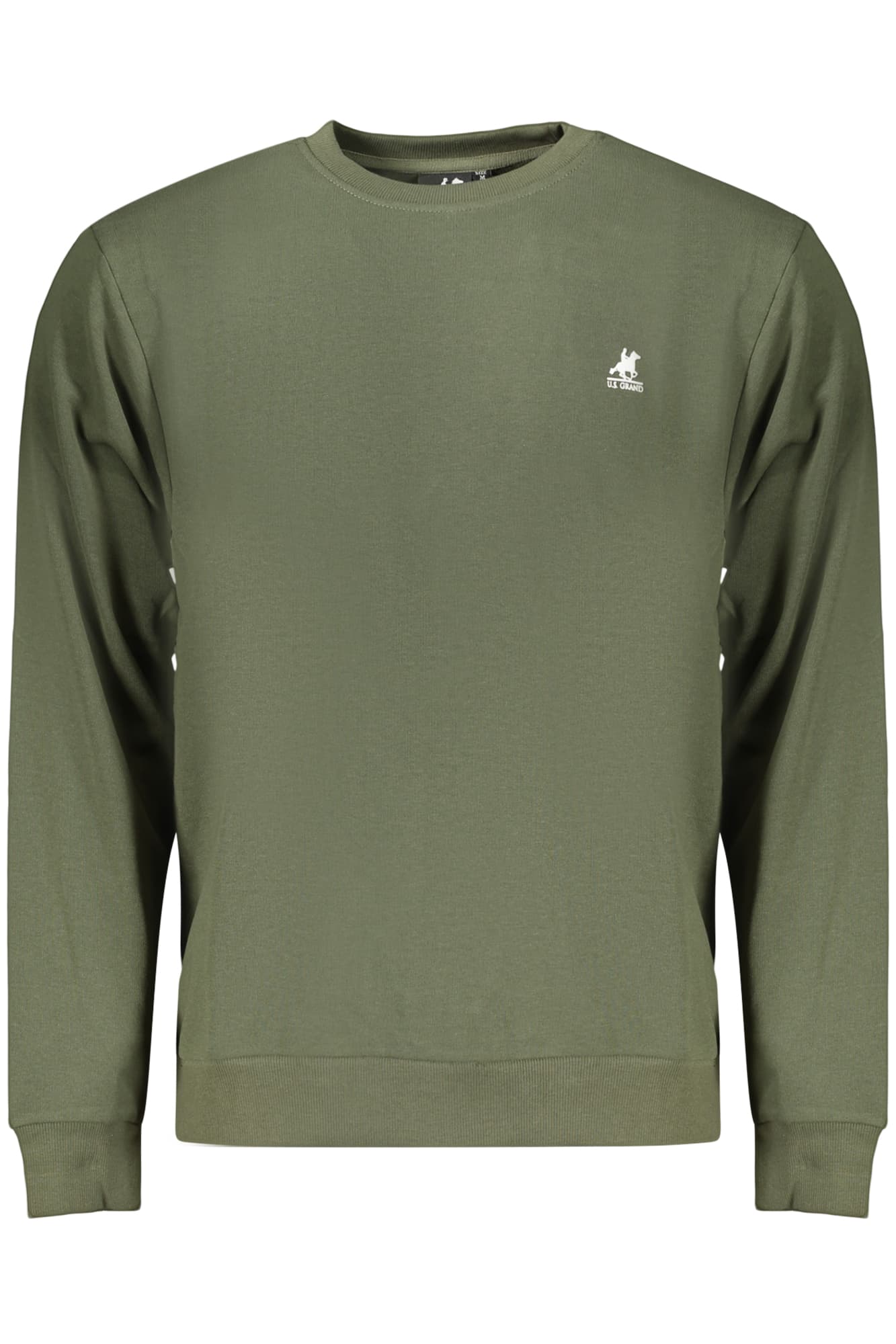 Мъжки суитшърт с цип US GRAND, зелен - U.S. GRAND