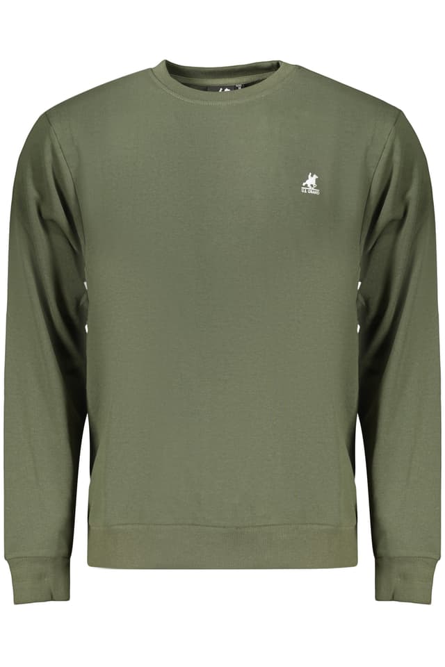 Мъжки суитшърт с цип US GRAND, зелен