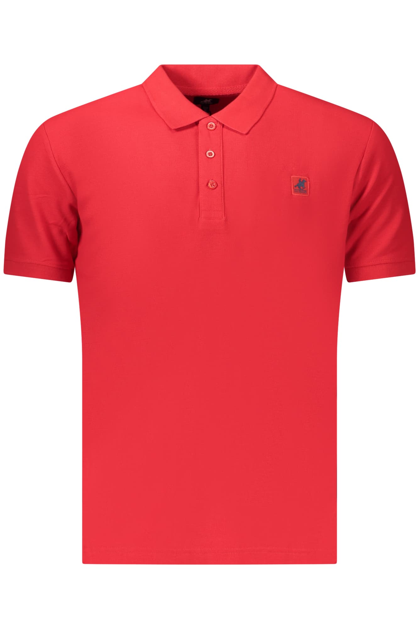 МЪЖКА ПОЛО БЛИЗА С КЪС РЪКАВ US GRAND, ЧЕРВЕНА - U.S. GRAND