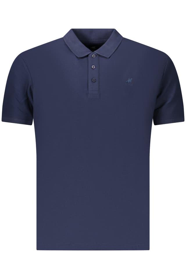 Мъжка тениска с къс ръкав US GRAND POLO, синя