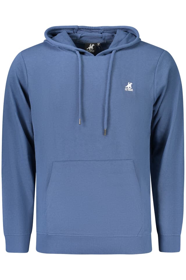 Мъжки син суитшърт с цип US GRAND