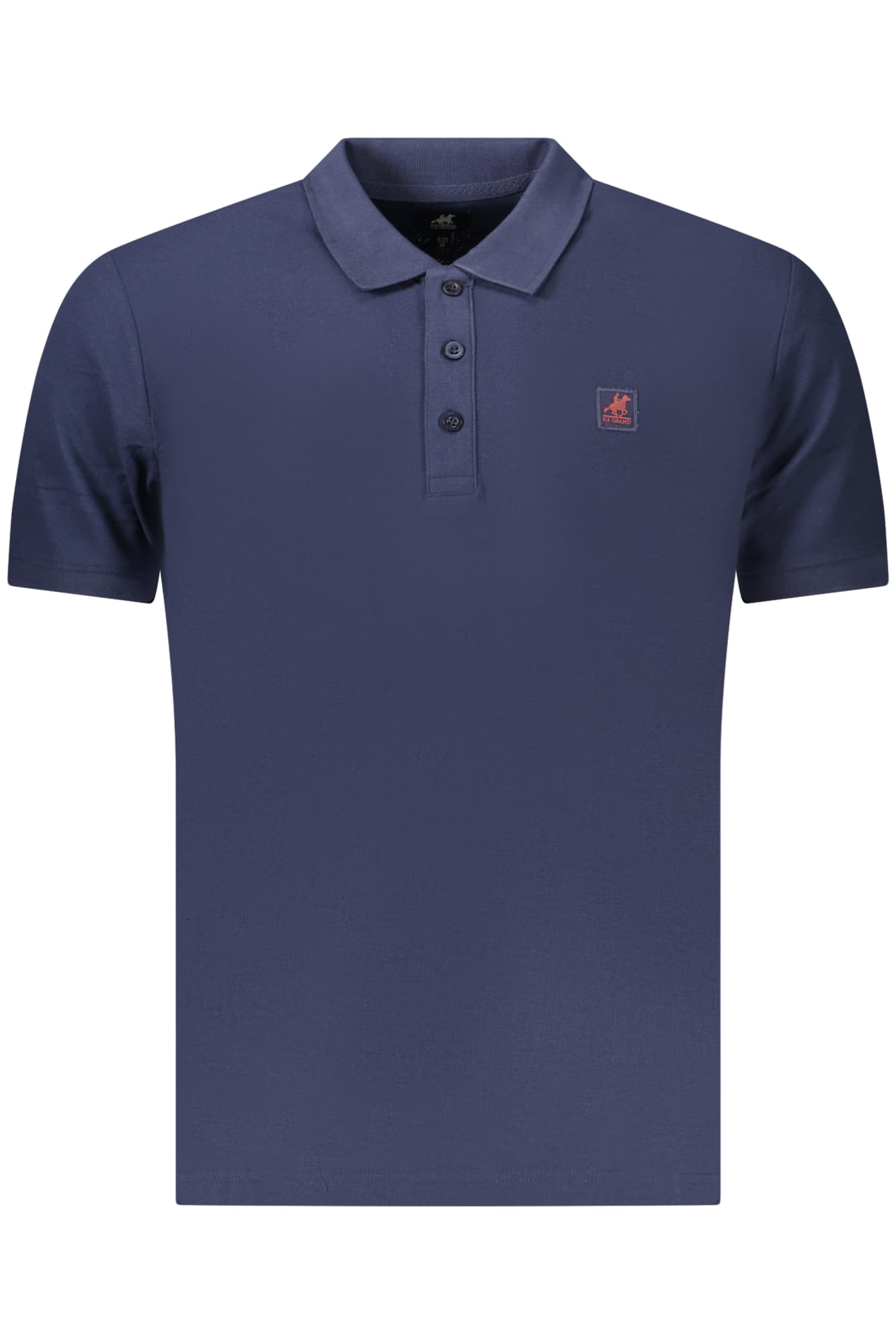 Мъжка тениска с къс ръкав US GRAND POLO, синя - U.S. GRAND