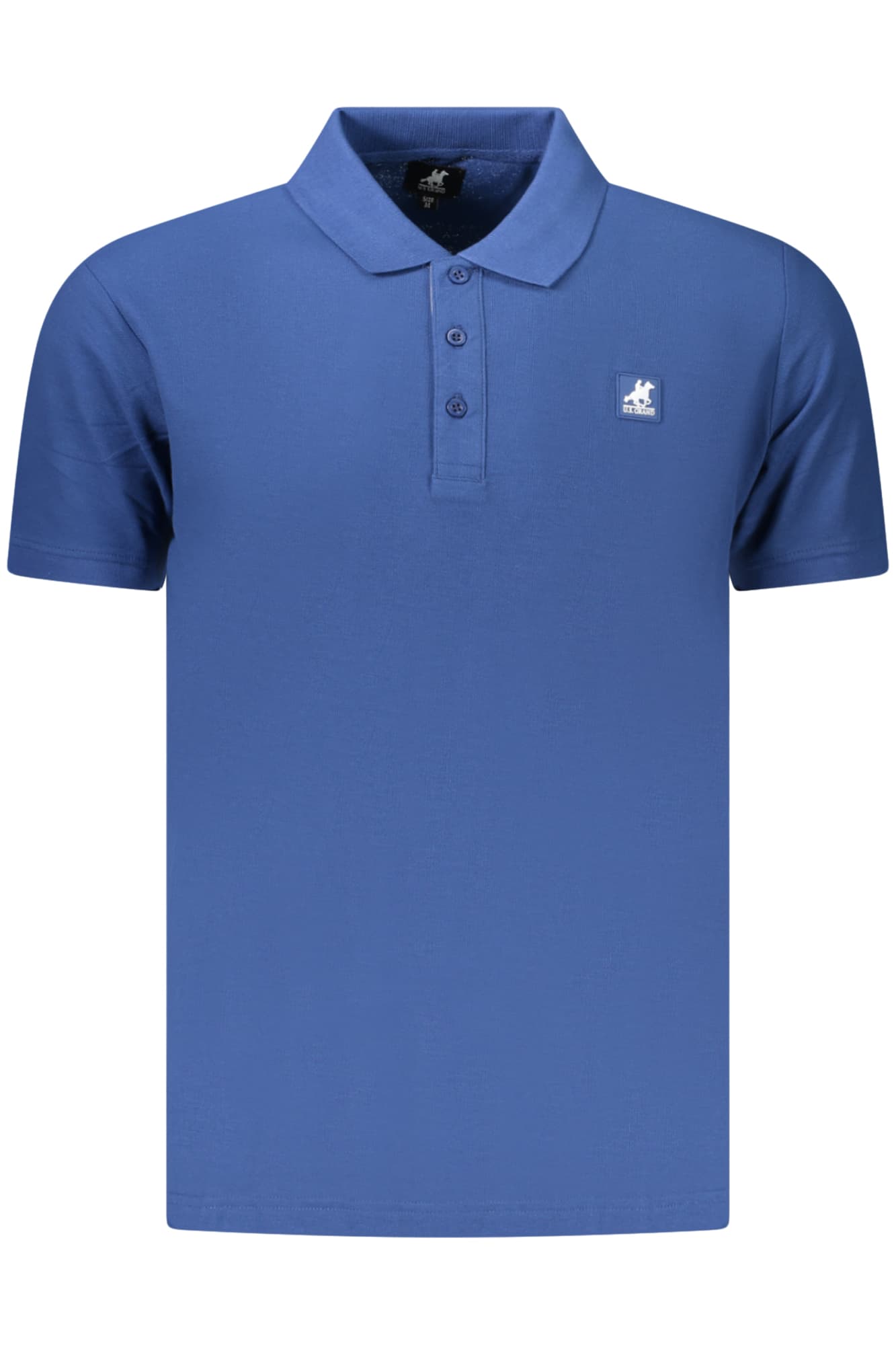 Мъжка тениска с къс ръкав US GRAND POLO, синя - U.S. GRAND