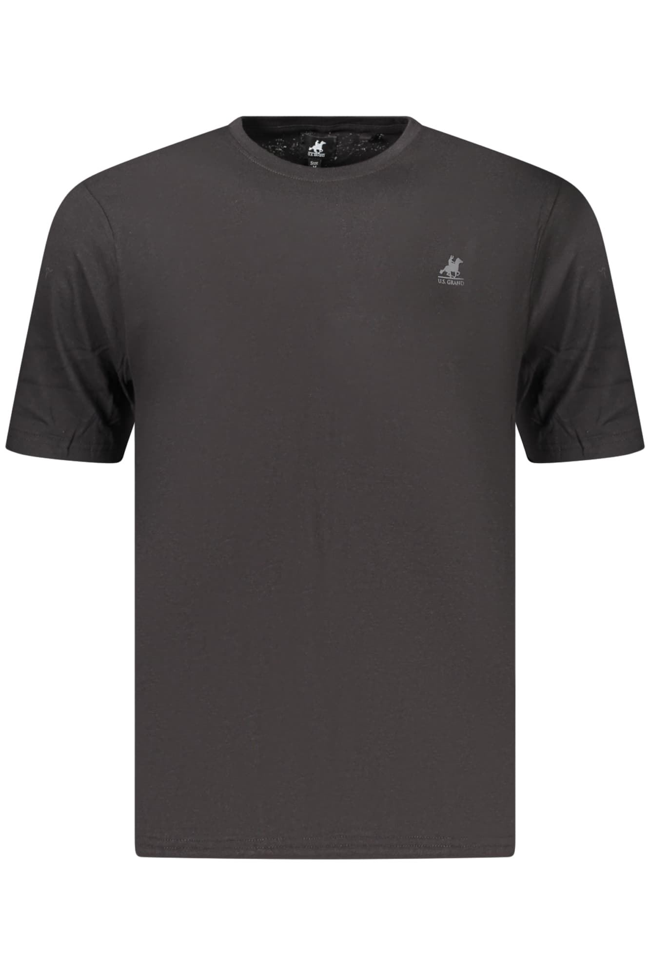 Мъжка черна тениска с къс ръкав US GRAND - U.S. GRAND