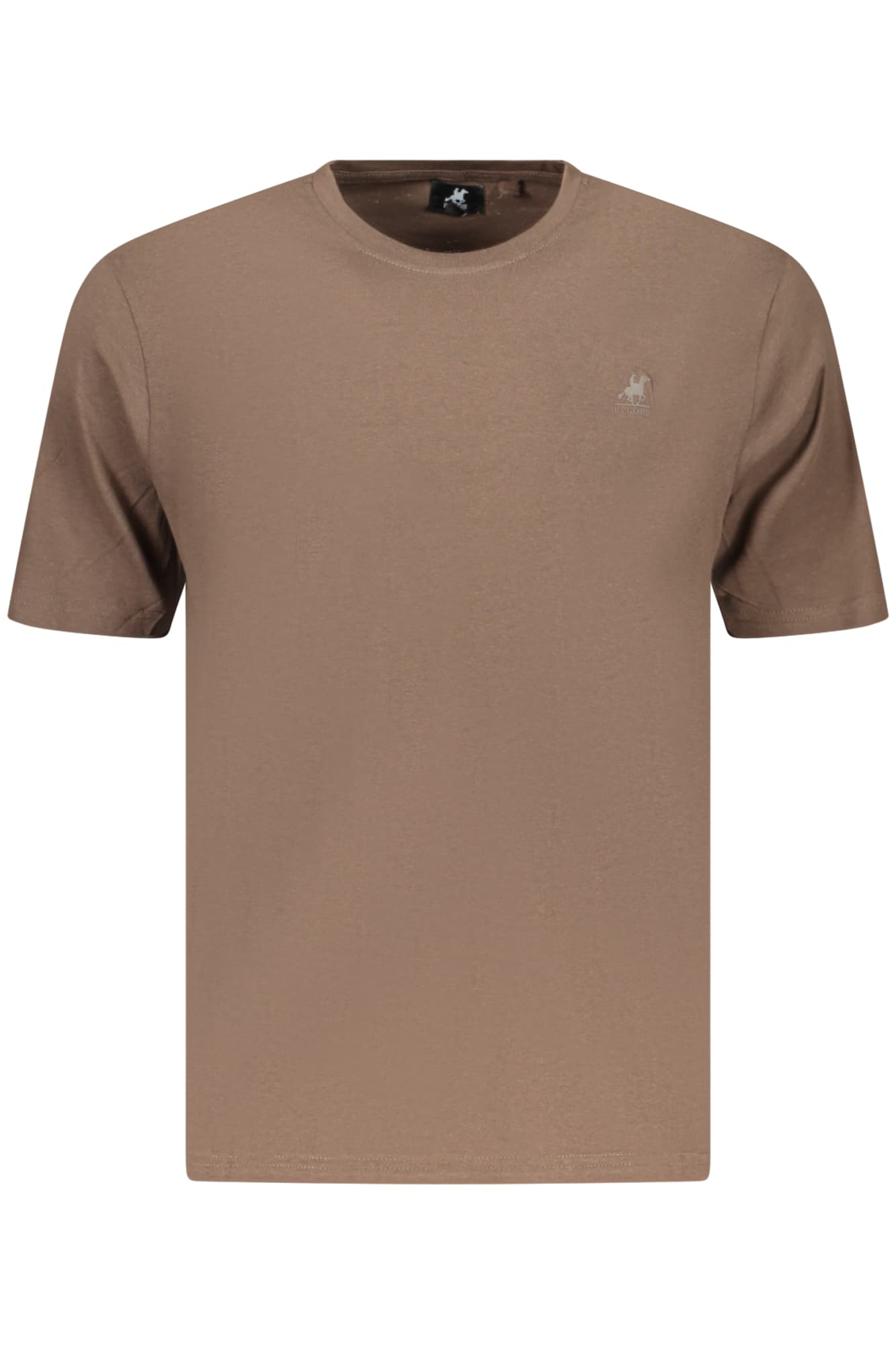 МЪЖКА ТЕНИСКА С КЪС РЪКАВ US GRAND, КАФЯВА - U.S. GRAND